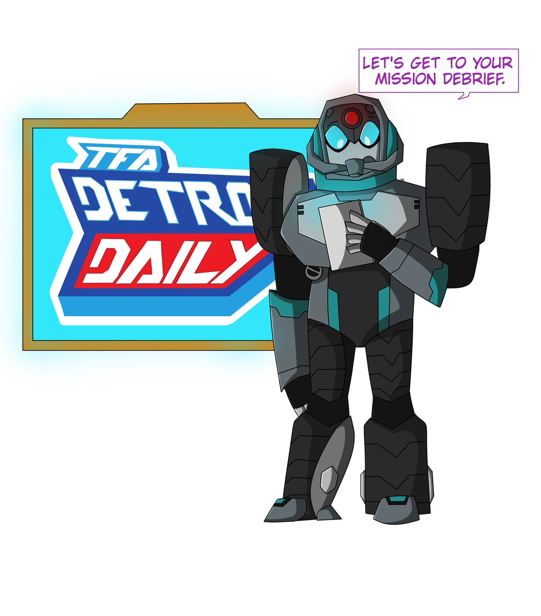 LapisDragon01's tweet photo. Here are a couple of the promotional pieces I've done so far for @TFADetroitDaily!
#transformers #transformersanimated #tfa #tfasoundwave #tfaswoop #tfalongarm https://t.co/6XtZztHRlr