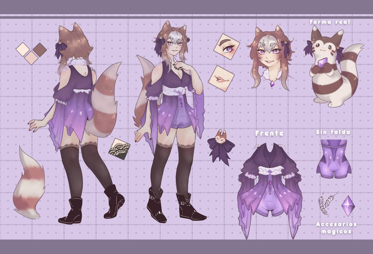 LMiiela's tweet image. Mi plantilla por fin!!! Muchas gracias a la hermosa lua_ink_
.
.
.
#VtuberES #VtuberUprsing #vtubersheet #furret #Vtuber #redebut