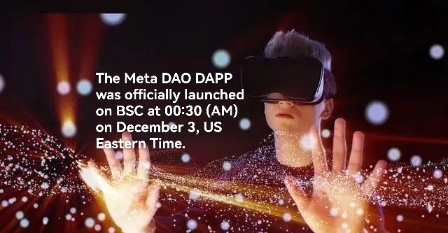 MetaDAOLab's tweet image. The Meta DAO DAPP was officially launched on BSC at 00:30 (AM) on December 3, US Eastern Time, and the Meta DAO NFT IDO was launched globally.