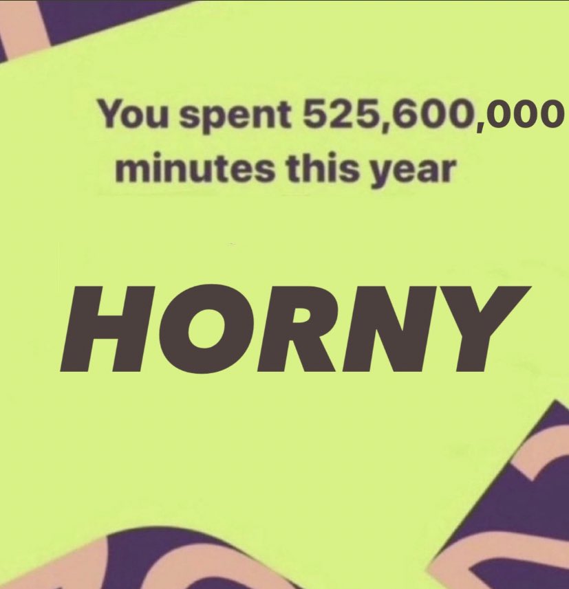 HorniPosts's tweet photo. What my Spotify wrapped said today 😂😩🥴 https://t.co/a3puee14Au