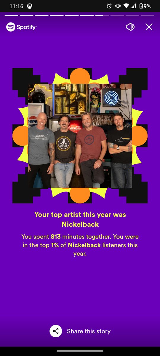 Critchlo1's tweet photo. Been a hell of a year @Nickelback https://t.co/txXdnL1Ov2