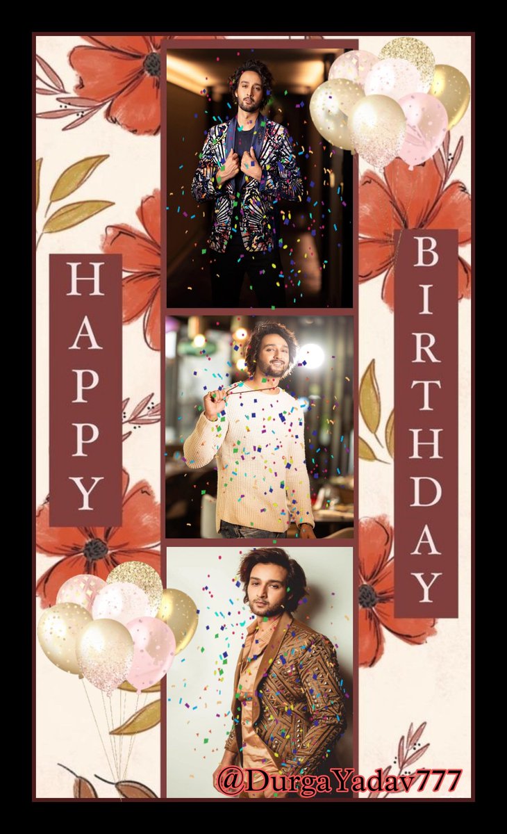 DurgaYadav777's tweet photo. @saurabhraajjain Hope your special day brings you all that your heart desires! Here’s wishing you a day full of pleasant surprises! #HappyBirthdaySRJ 🎂🎂🎉🎉🎊🎊💐💐🥳🥳🎁🎁 Have a wonderful day with lots of joy and happiness my sweetheart 😘😘😘😘 love you dher sara ❤️❤️ https://t.co/BtH2YyuHcr
