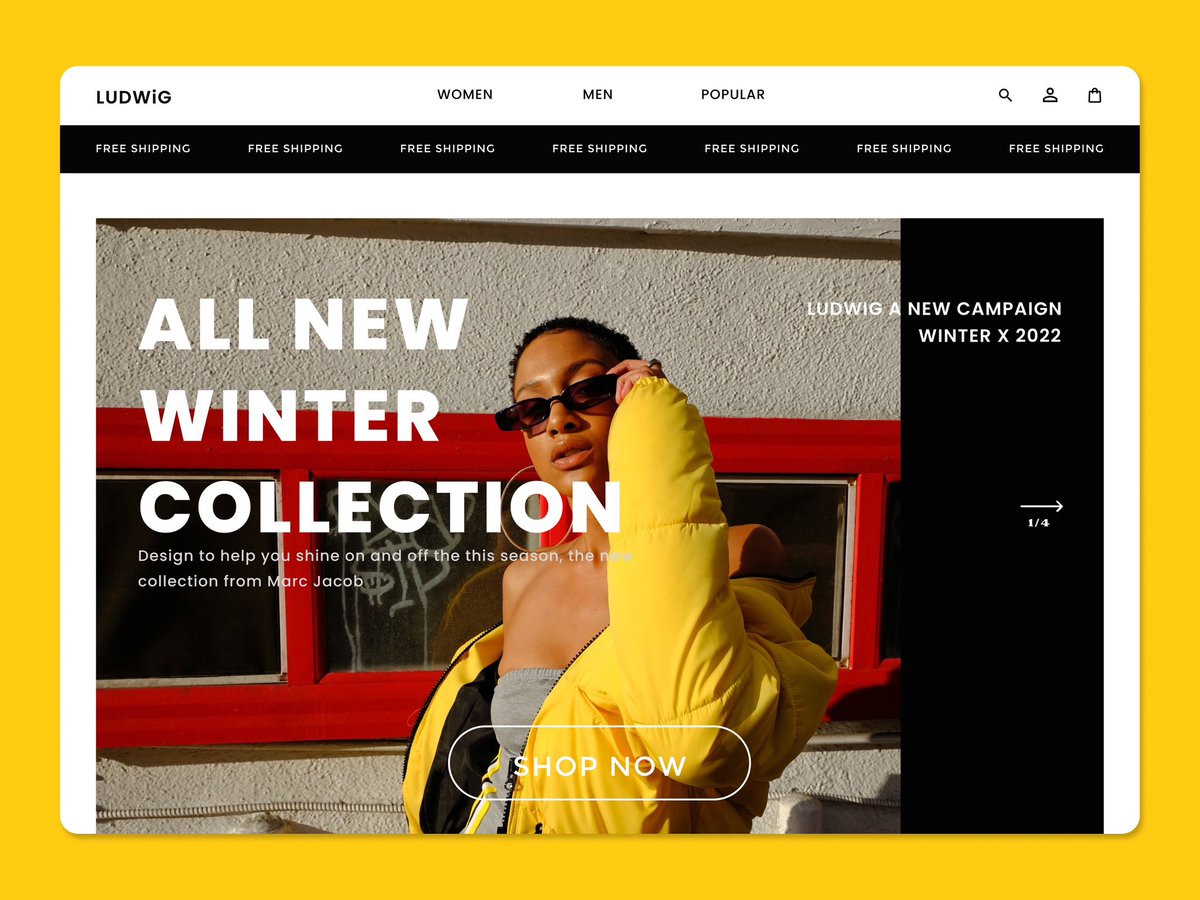 GoulianSimte's tweet photo. E-Commerce Shop #DailyUI #012

I tried to depict a fashion based e-com website in this..

What do my fellow designers think? 
Comment ur thoughts below👇🏼👇🏼👇🏼

#dailyui #day12 #dailyuichallenge #ecomshop #ecom #uidesign #uxdesign #uiux #figma #dribbble @figma @dribbble @Behance https://t.co/qzctgIyGpN