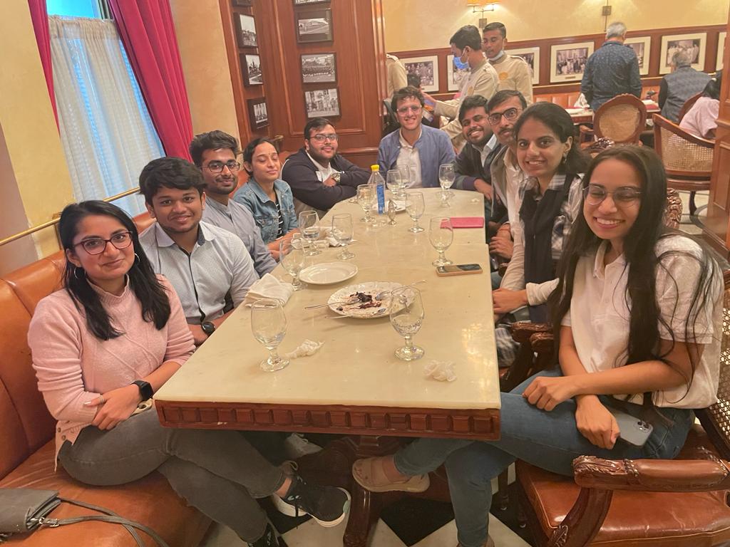 #AlumuniAtHMI Congratulations to the 2022 batch #HMIers on their graduation. It was great to have you all for lunch. Missed Arka and Pruthvi. All the best for your future journey! 
 #IIITD #Batchof2022. #AlumniMeet 
<a href="/hmi_iiitd/">Human-Machine Interaction (HMI) Lab</a> <a href="/cseiiitd/">Dept of Computer Science & Engineering, IIIT Delhi</a> <a href="/iiitdcdnm/">Center for Design and New Media (CDNM), IIIT-Delhi</a> <a href="/IIITDelhi/">IIIT Delhi</a> <a href="/hcdiiitd/">Dept of Human-Centered Design, IIIT Delhi</a> <a href="/iiitdcai/">Infosys Centre for Artificial Intelligence IIITD</a>