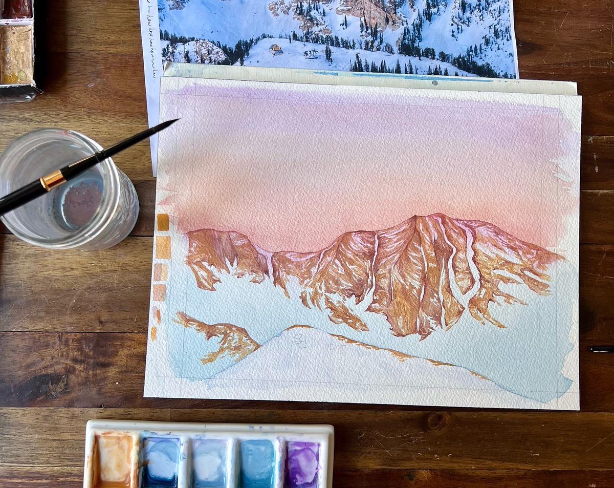 kapowder's tweet photo. Fantasy Ridge, Black Bess Peak and Honeycomb Chutes @SolitudeMTN painted with snowmelt from Powderhorn for #PaintByPowder
Art prints for pre-sale now! To be shipped week of Dec 5. discount code SOLBRIGHT for free shipping. 5% of proceeds to our friends at @protectourwinters. https://t.co/I9EKrAljKA