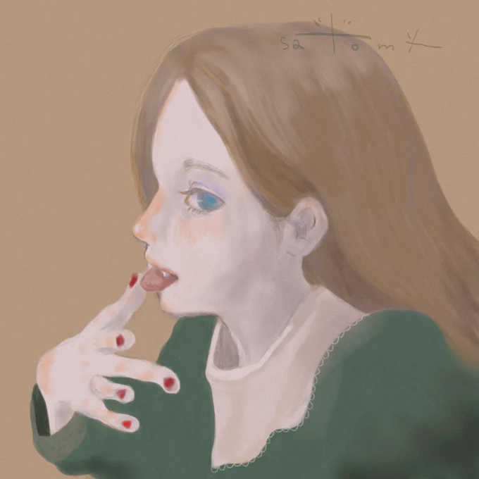 デジタル習作たち#イラスト 