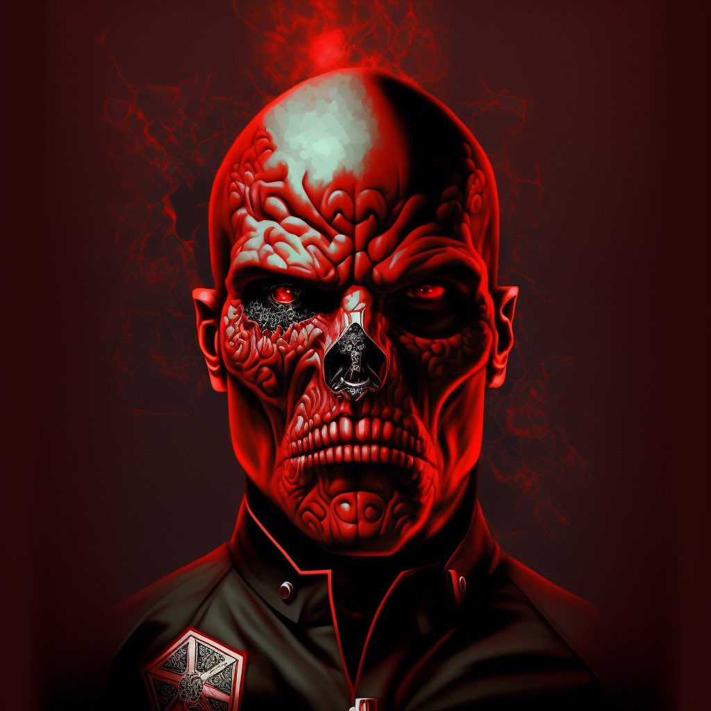 Genjutsu_AI's tweet photo. Supervillain series | Red Skull | #genjutsuai version

@midjourney @ErotemeArt 
@midjourney_ai @Jayexe8 @wizard_lounge
@DervilleStudio @Doppiad_ML

More on:
https://t.co/e0fMxAPsm4 

#midjourney #midjourneycommunity #midjourneyai #aiart #aiartwork #aiartists #aiartcommunity https://t.co/7BLp7z9XUf