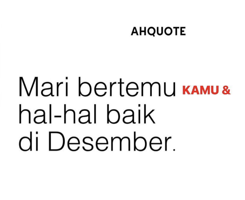 Cc: mbaknya ayo ketemuan bulan ini