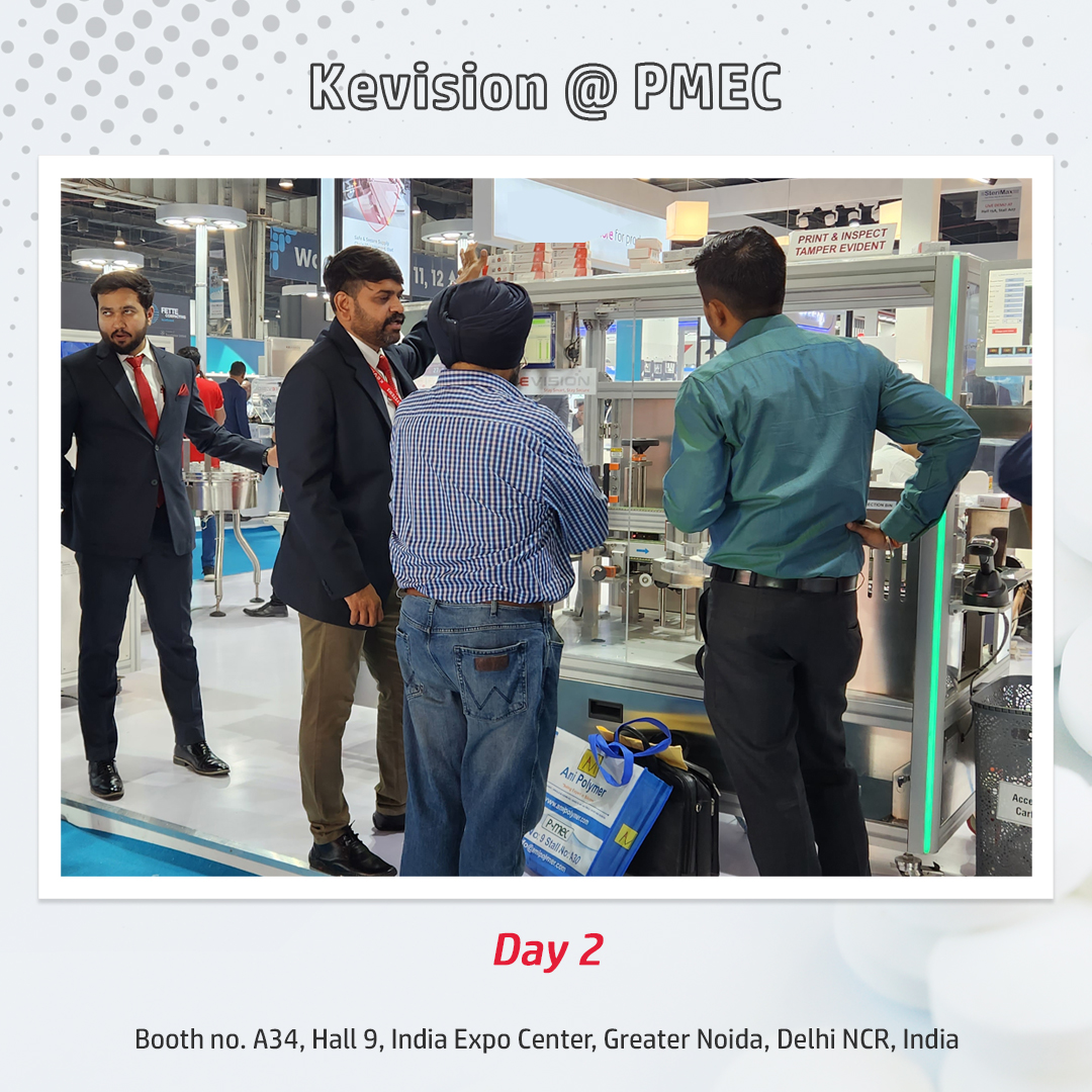 KevisionSystems's tweet photo. A glimpse of an Action-Packed Day 2 at @PMEC 2022
 
Many interesting conversations and discussions about serialization and inspection systems took place.
 
We are all set and ready for day 3 visit us at Booth A 34, Hall 9
.

#pmec2022 #serialization #kevisionsystems #pharmaevents https://t.co/4OZVKbOU1V