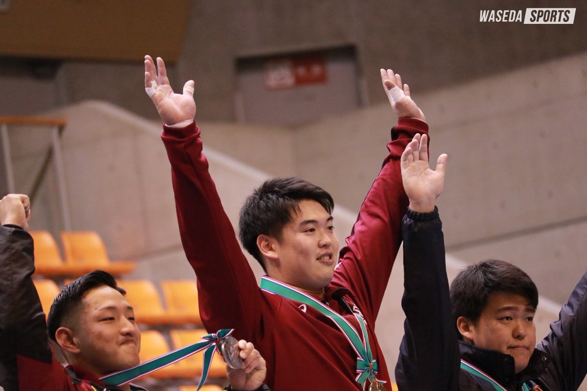 waseda_sports's tweet photo. [ウエイトリフティング] 第68回全日本大学対抗選手権（Ⅰ部) ３日目
▽男子109kg級 
柏木良太
S 150kg C&amp;J 179kg T 329kg １位
▽男子＋109kg級 
西堅也
S 140kg C&amp;J 177kg T 317kg ３位 

柏木が大会新記録で個人優勝！西も表彰台へと上り詰めた！

#sousupoweightlifting #waseda https://t.co/5x6zMdaxXG