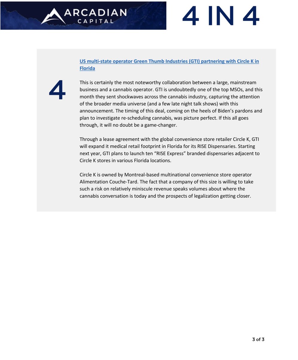 arcadiancap's tweet photo. Check out the below to see what we called out as important happenings in the month of October in the cannabis industry.

Share thoughts or what you would have included below in the comments.
#cannabis #share #arcadiancapital https://t.co/9Vi8oj7rCx