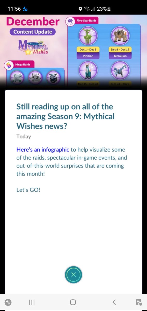 2bitchsprinkles's tweet photo. @PokemonGoApp LOL Your ingame link goes to "SEPTEMBER Season of Light"
🤦‍♀️🤦‍♀️🤦‍♀️🤦‍♀️🤦‍♀️ https://t.co/vWZAuToPdd