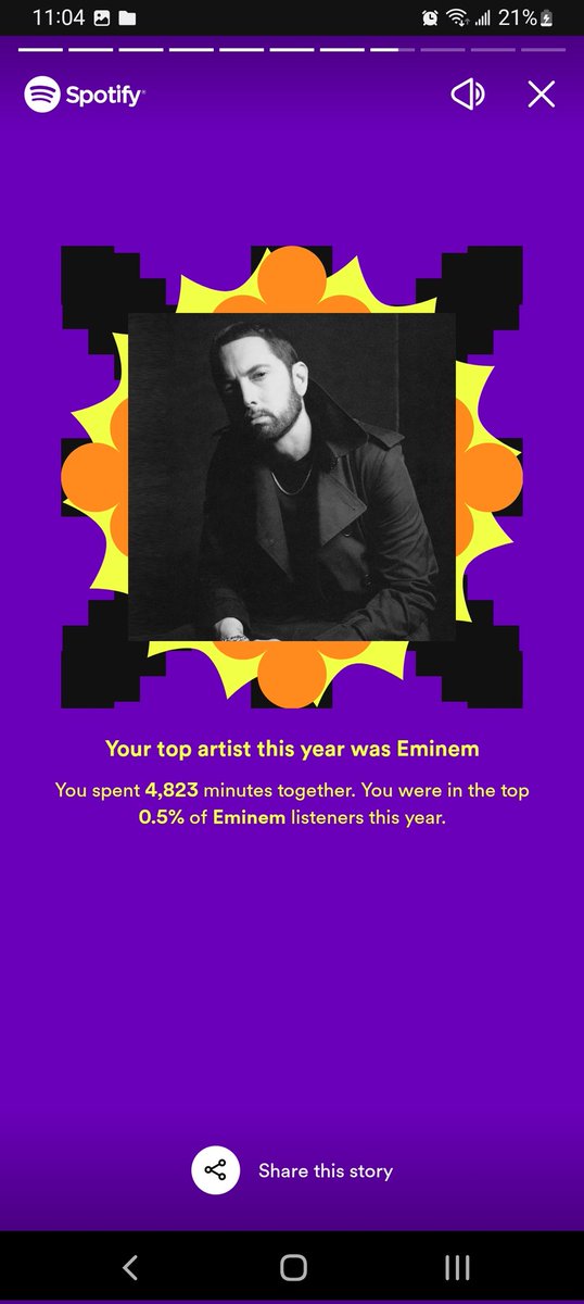calebmseay's tweet photo. #SpotifyWrapped https://t.co/HlIUfAjule