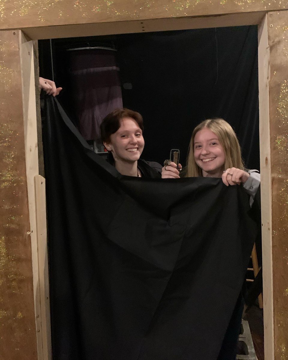 trash_rats_fred's tweet photo. we’re putting in a *LOT* of work this week to make PUFFS as good as it can be for y’all. here are a few shots from our work this tech week! https://t.co/apOeHIOLtF