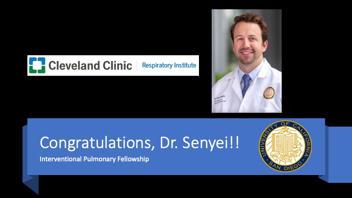 UCSD Pulmonary, Critical Care, Sleep, & Physiology (@ucsdpccm) on Twitter photo Congratulations <a href="/GrantSenyei/">Grant Senyei</a> on matching in Interventional Pulmonary Fellowship at <a href="/ClevelandClinic/">Cleveland Clinic</a>!
<a href="/AAB_IP/">AABIP</a>
<a href="/CCF_PCCM/">CCF Pulmonary and Critical Care Fellows</a>
<a href="/UCSDHealth/">UC San Diego Health</a> Congratulations <a href="/GrantSenyei/">Grant Senyei</a> on matching in Interventional Pulmonary Fellowship at <a href="/ClevelandClinic/">Cleveland Clinic</a>!
<a href="/AAB_IP/">AABIP</a>
<a href="/CCF_PCCM/">CCF Pulmonary and Critical Care Fellows</a>
<a href="/UCSDHealth/">UC San Diego Health</a>