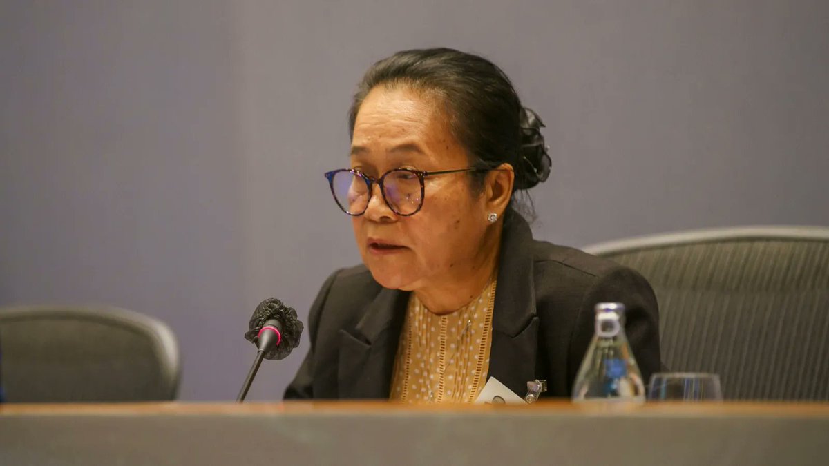 UNESCAP's tweet photo. "Good urbanization will not happen without job creation, improving the quality of life for citizens, protecting the urban environment, &amp; addressing climate change." 

- Vilaykham Phosalath, Vice Minister of Public Works and Transport, Lao People’s Democratic Republic 

#EnvCom7 https://t.co/PT48GyezDs
