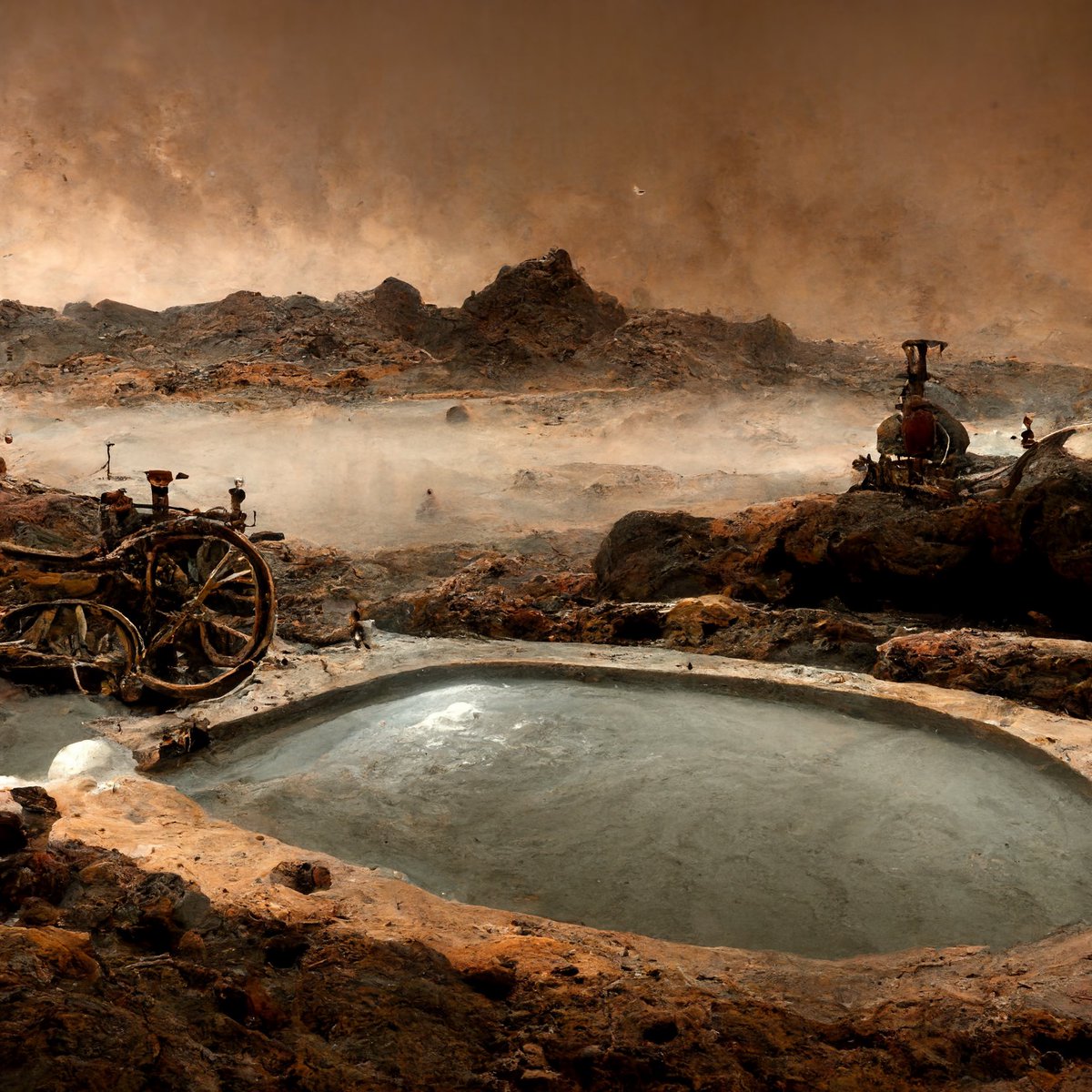 SarahJanisseB's tweet photo. Mars Colony Art Gallery- images 44-47
Years: 2068 - 2097 Artwork from the future depicting the settlements, survival, lifestyle and technology of the Mars Colonies. #Mars #lifeonmars #spacetravel #marscolony #SpaceX #marsart https://t.co/gZuLJsJRq8