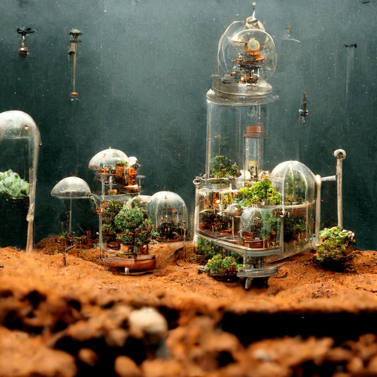 SarahJanisseB's tweet photo. Mars Colony Art Gallery- images 44-47
Years: 2068 - 2097 Artwork from the future depicting the settlements, survival, lifestyle and technology of the Mars Colonies. #Mars #lifeonmars #spacetravel #marscolony #SpaceX #marsart https://t.co/gZuLJsJRq8