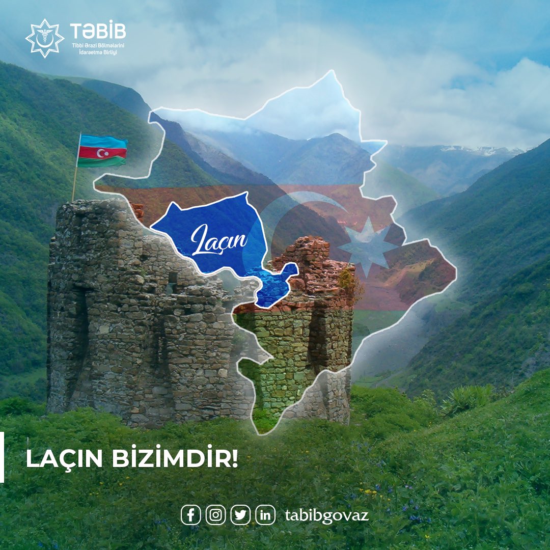 tabibgovaz's tweet image. 01.12.2020-ci il 27 illik həsrət sonrası müzəffər ordumuzun bizi doğma Laçına qovuşdurduğu gündür.

#LaçınBizimdir #QarabağAzərbaycandır 🇦🇿