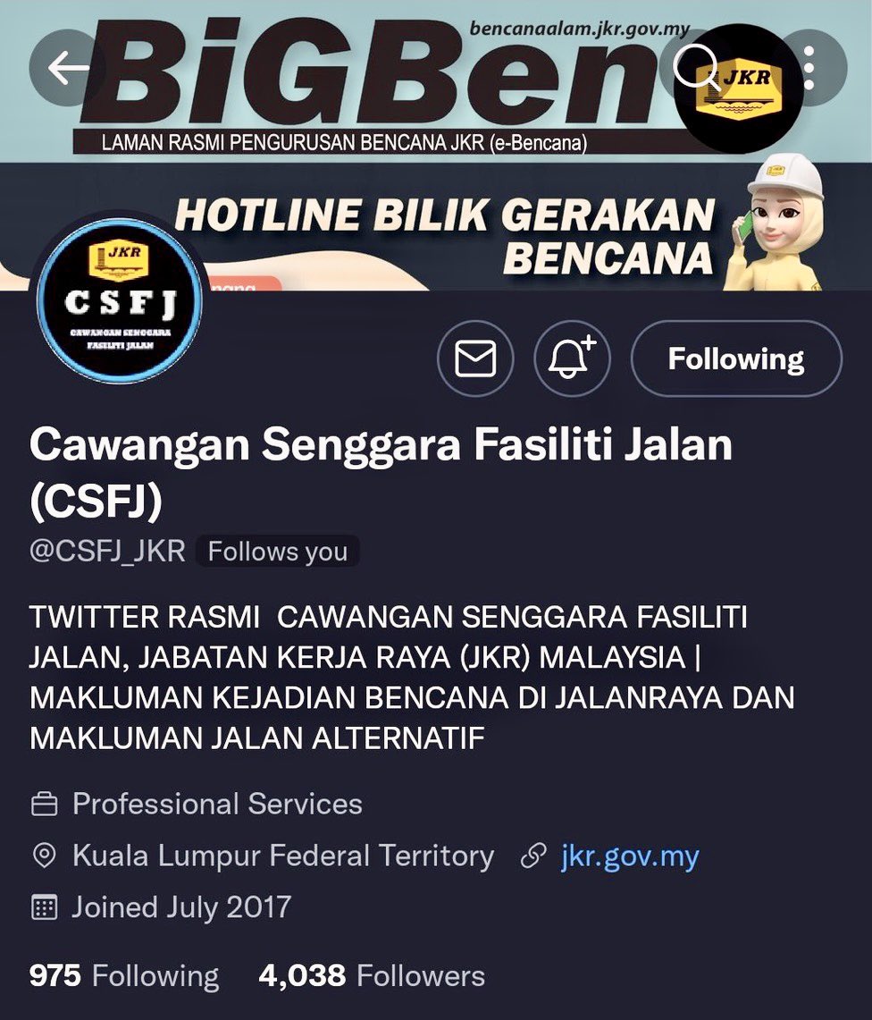 mynadma's tweet photo. Utk info berkaitan jalan2 Alternatif / lencongan agar perhubungan tak terjejas ketika bencana, layari https://t.co/LsTvweqJ3a / Twitter @CSFJ_JKR / Talian Hotline

#PekaAmaran &amp; buat rujukan utk pastikan perjalanan anda selamat.

#KesiapsiagaanBencanaTanggungjawabBersama https://t.co/ljRyKIQDxP