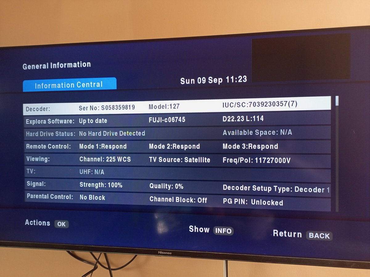 new_oburu's tweet photo. @DStv_Kenya This is what I get after performing the procedures https://t.co/bcD3Ot76co