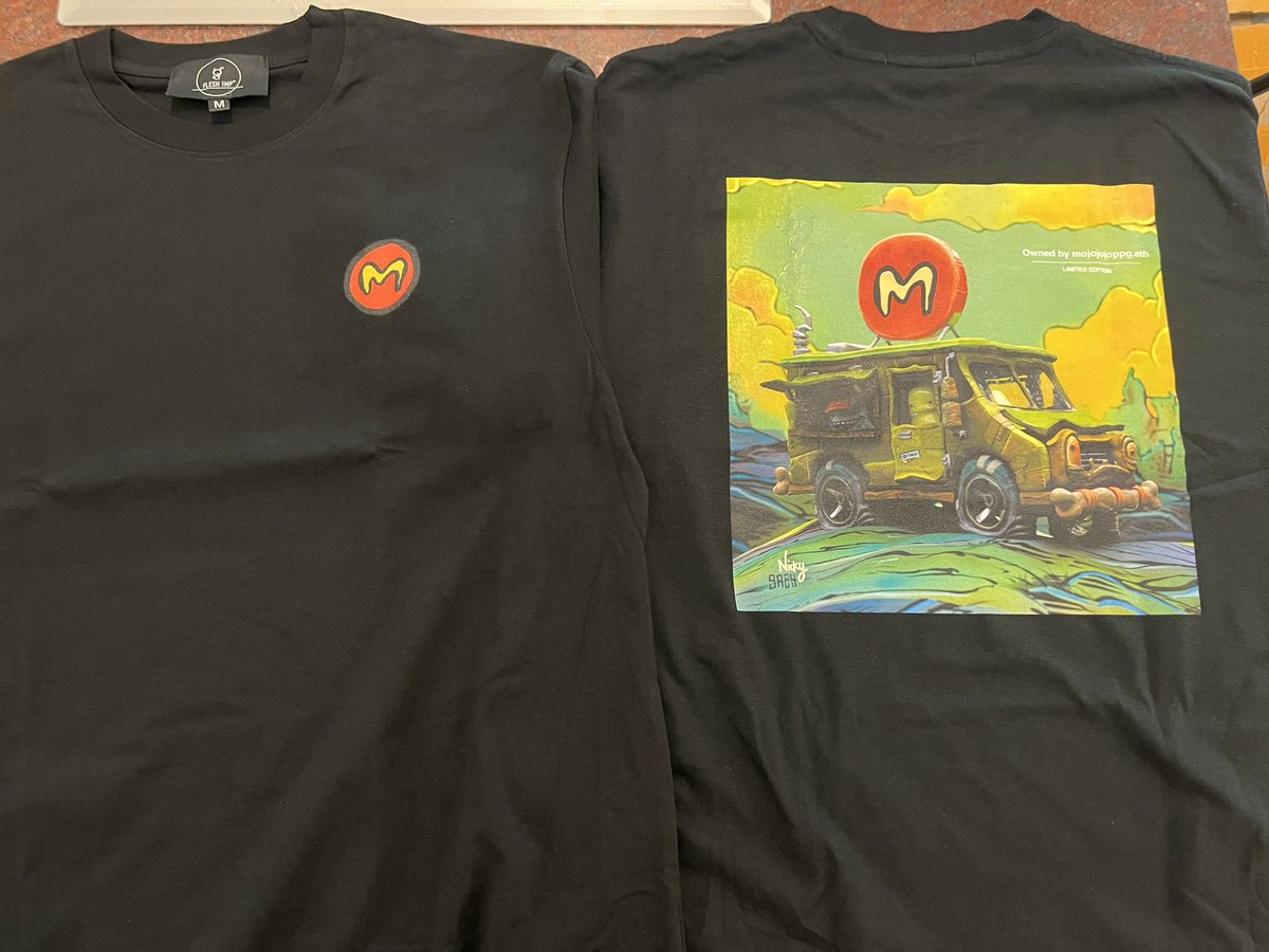 Yay did a set of exclusive limited edition 
Mcgoblin Burger Truck Tee Shirt with @fleshimp 

Giving away 2 M Size T-Shirt! 

To participate

1. Follow @Metabea5t, <a href="/mojojojoppg/"></a> &amp; @fleshimp 
2. Like, retweet this post
3. Tag a friend and like @Metabea5t pin tweet.

End 48 hours