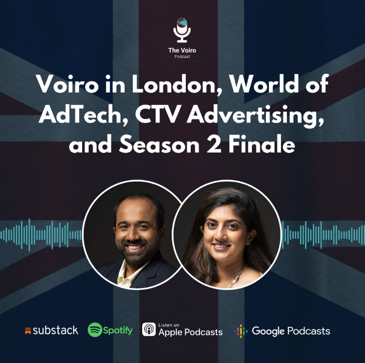 VoiroTech's tweet photo. Will all media buying and selling be digitised?
Will we see more investment in ad tech in 2023?
@kshenoy & @_anandgopal unpack this in detail: https://t.co/WcYmsrteo5
#advertising #monetisation #adtech #mediabuying #mediaselling #programmatic #directsales #madtechmoney https://t.co/nKaQ7Ic1x5