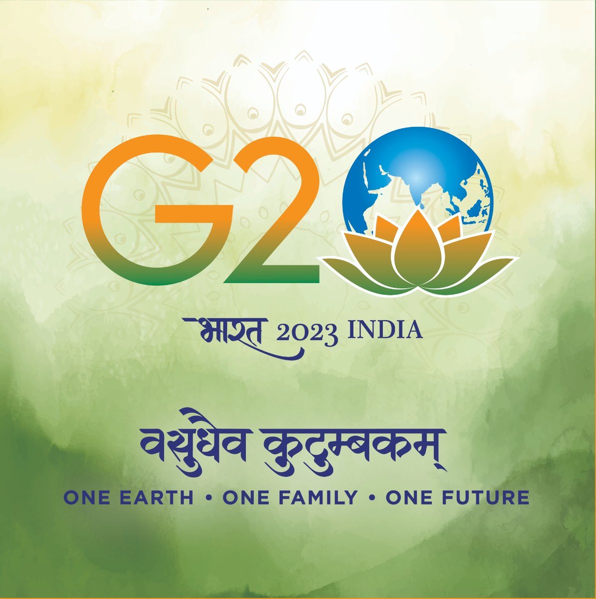 BJP4Jangipurbjp's tweet photo. One Earth, One Family, One Future. #G20India https://t.co/Pl76YUXwAX