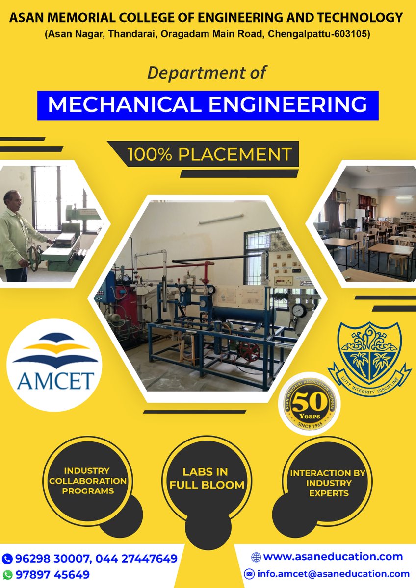 #AMCET #mechanicalengineering #DepartmentOfMechanical #engineering #mechanicallab #govermentfeesonly #Chengalpattu #placementassured #AnnaUniversity #education #asanmemorial #mechanicalengineering #ece #civil #CSE #bestinstitute #placement #EngineeringCollege