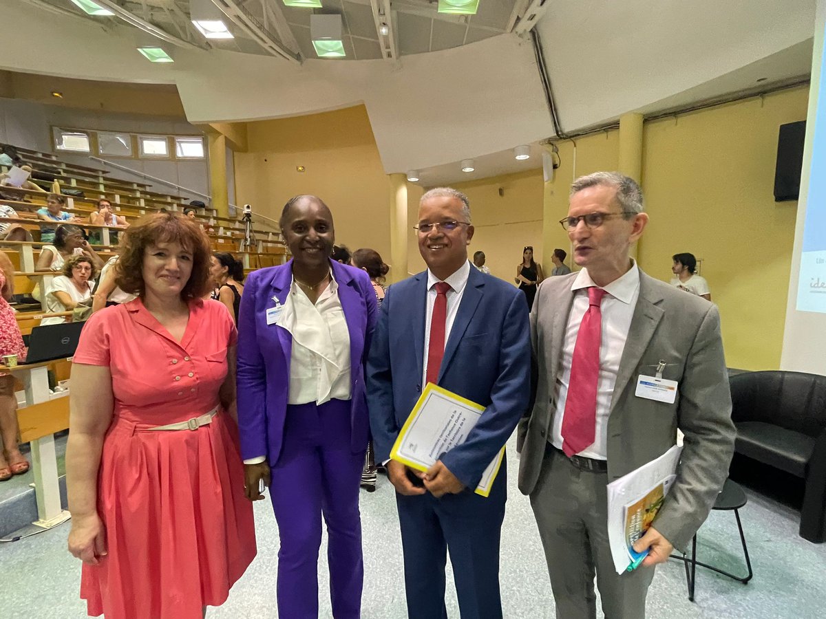 Chambaud_A's tweet image. S’inscrivant dans une dynamique de réseau née en Guyane, les RTPE se tiennent cette année à la Réunion. J’ai l’honneur d’y représenter la @CTdeGuyane et d’y porter la voix de la Guyane et des Outre-Mers
@MaximeZennou @CharlotteCaubel 
@KonateAlim @AUBINhadri