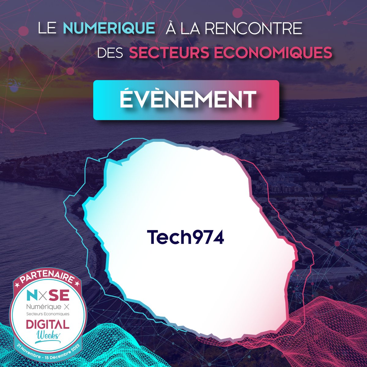 📣#ÉVÈNEMENT <a href="/ForumNxSE/">NxSE - Digital Weeks</a>  : AperoTech - n°9 🍻
L'association Tech974 vous donne rendez-vous dans l'EST, afin d'échanger autour d'un verre à Saint-André à la Pizzeria aux petits oignons.
Vous souhaitez en savoir plus ? Inscrivez-vous ici 👉 lnkd.in/dkB7Mwbt