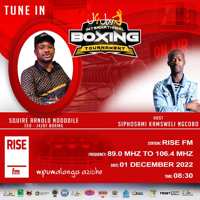 RISEfmNEWS's tweet photo. @j4joyboxing Promotions CEO Arnold Nododile is bringing @FloydMayweather to South Africa on December 11, as a guest for a tournament in KZN. Our understanding is that this was at the request of King Misuzulu. He joins @RISEfm943 breakfast with @ngcobo_Cpho at 08:30 https://t.co/lDLvSZv6Bs