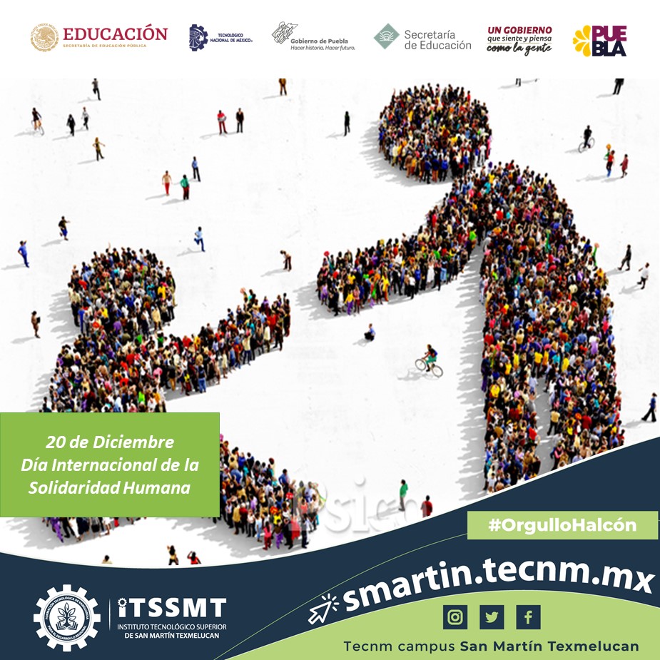 De acuerdo a las Naciones Unidas, se celebra el Día Internacional de la Solidaridad Humana, con el objetivo de erradicar la pobreza y promover el desarrollo humano y social en los países menos industrializados, en particular entre los segmentos más pobres de sus poblaciones.