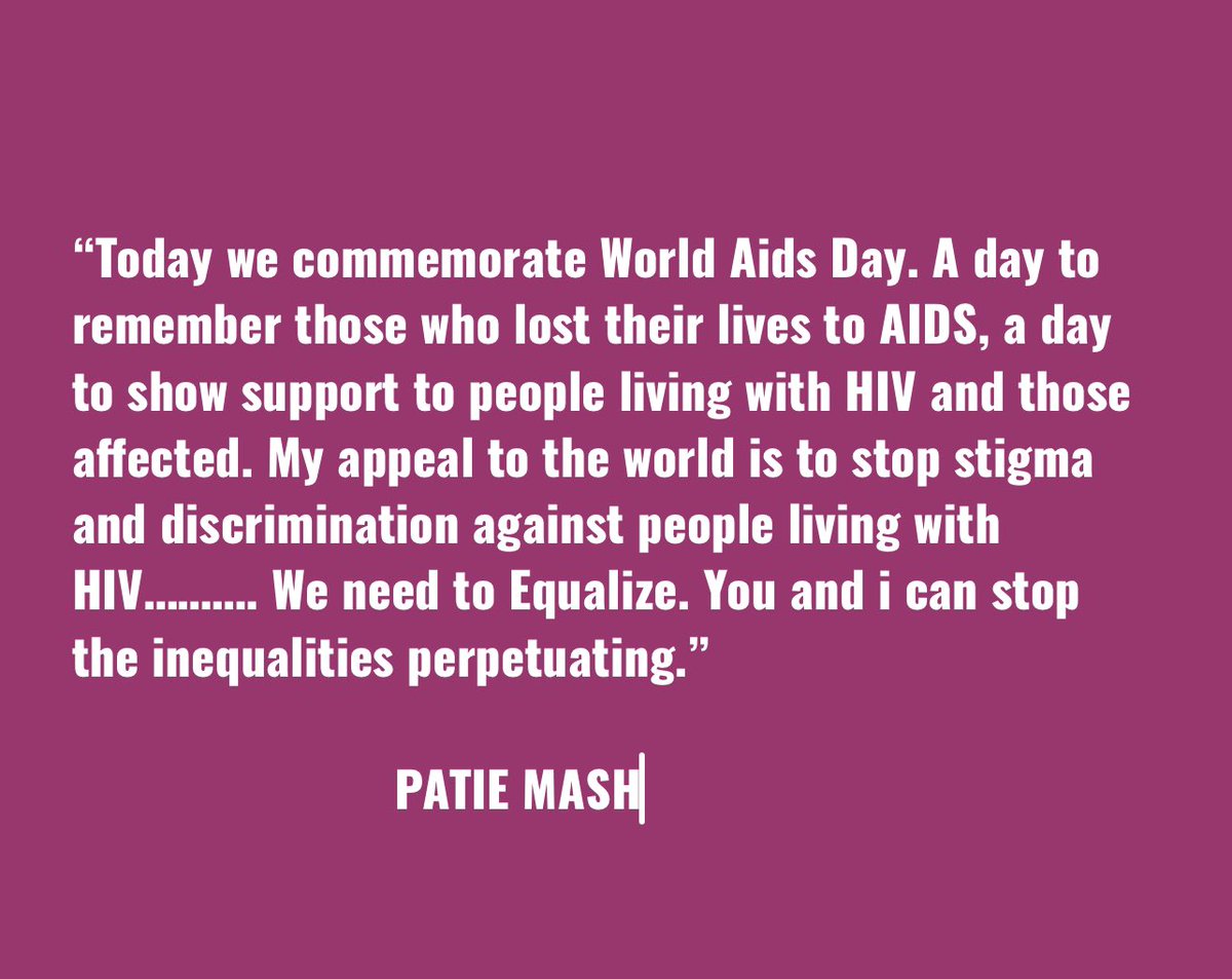 World Aids Day, Get to know your status as target for the day