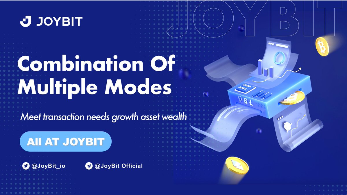 JoyBit_io's tweet photo. Looking for a platform to host your #trading strategy, i.e. volume?🧐

Start your profitable journey with #JOYBIT!😎

🌟https://t.co/e6aE3OmoDD🌟 https://t.co/x04hPRZwO9