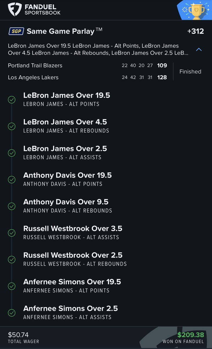 ANOTHER SGP. That makes 3 tonight🤌 #NBATwitter