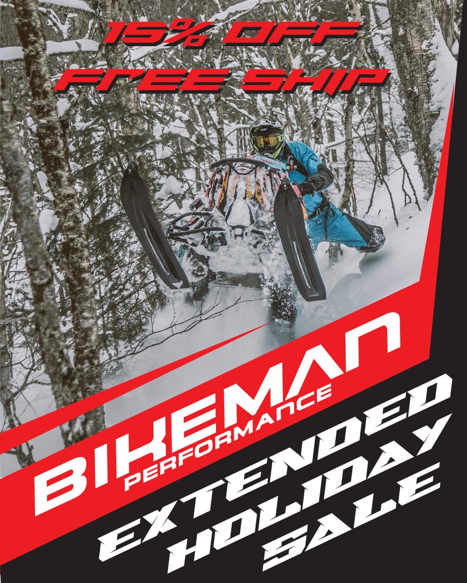 We decided to extend our holiday sale until December 2nd at Midnight.  SALE 15% OFF and FREE SHIPPING OVER 300$ use code: HOLIDAY2022

Get your snowmobile running the way it should with our clutching tuning, exhausts, and motor mods.