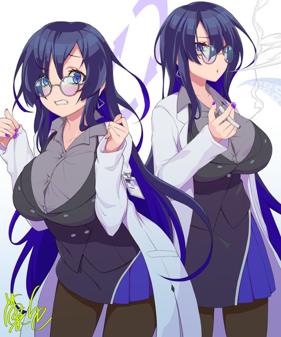 トバリさん2重人格妄想 #夜語トバリ 