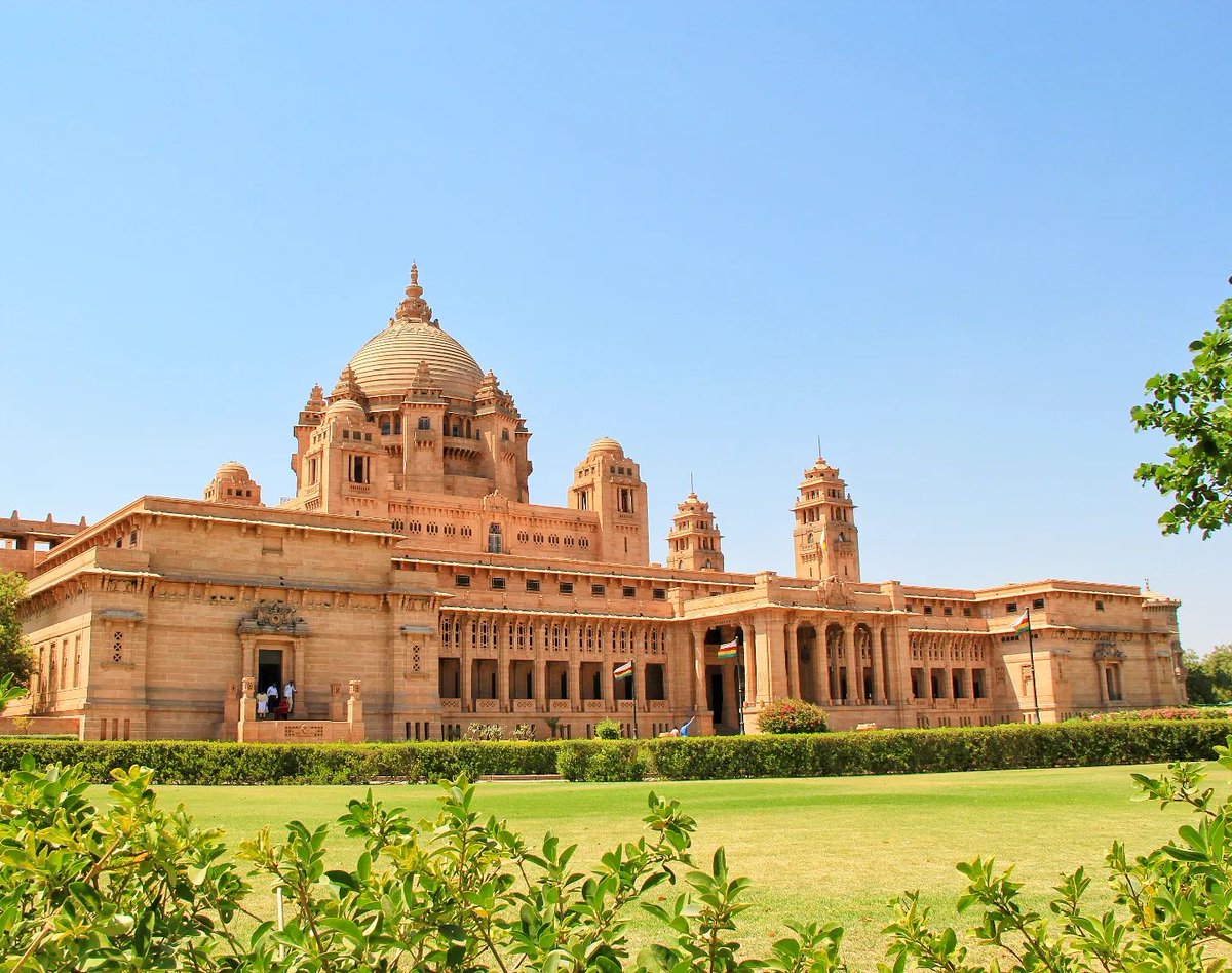 indianrange's tweet photo. Umaid Bhawan Palace, Jodhpur, Rajasthan.

 . . . #Jodhpur #Rajasthan #India #Travel #Besthotels #Heritagehotel #Travelphotography https://t.co/mafNALiZ3j