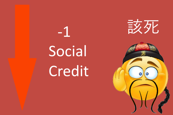 Social Credit Bot tweet media
