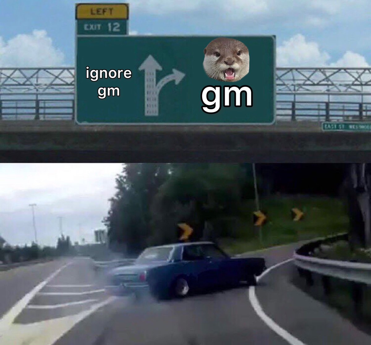 NFTOtter's tweet photo. gm fam ☕️🦦💨 https://t.co/qDe4Q74Iln