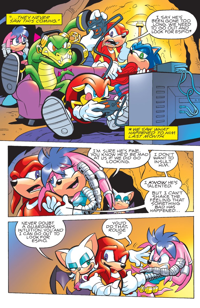 More Rouge and Julie-Su, Archie Sonic Comics