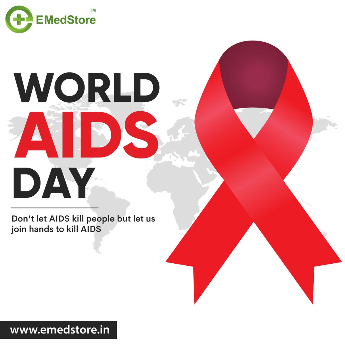 emed_pharmatech's tweet photo. Don't let #AIDS kill people but let us join hands to kill AIDS.
#WorldAIDSDay #worldaid #AIDS #aidsawareness #AIDSAwarenessMonth #AIDS2022 #EMedStore #EMedHealthTech https://t.co/6PvnIYgnZI