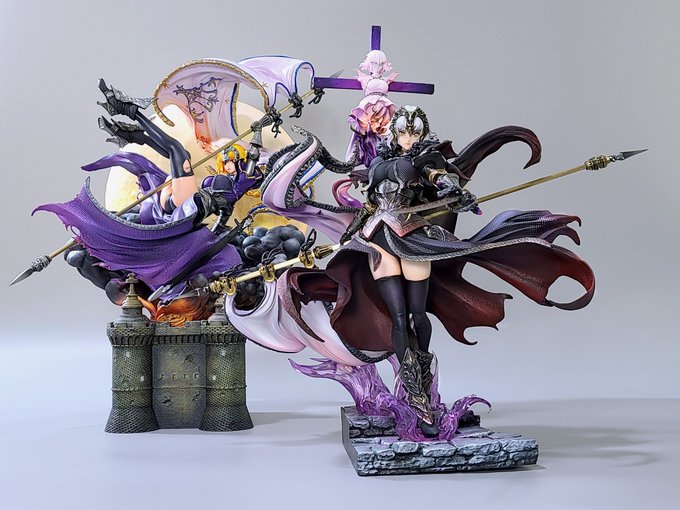 未組立品 】ana-digi 1/10 ジャンヌ・ダルク Fate/Grand Order