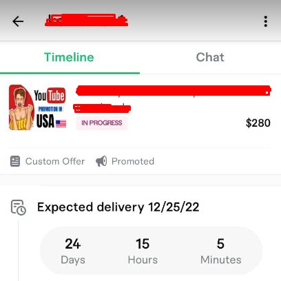 Another order! If you want youtube promotion, contact us 🌀

#fiverr #marketing #usa #youtube #videopromotion #videoviral #cahannelpromotion #gig #fiverr #twitter