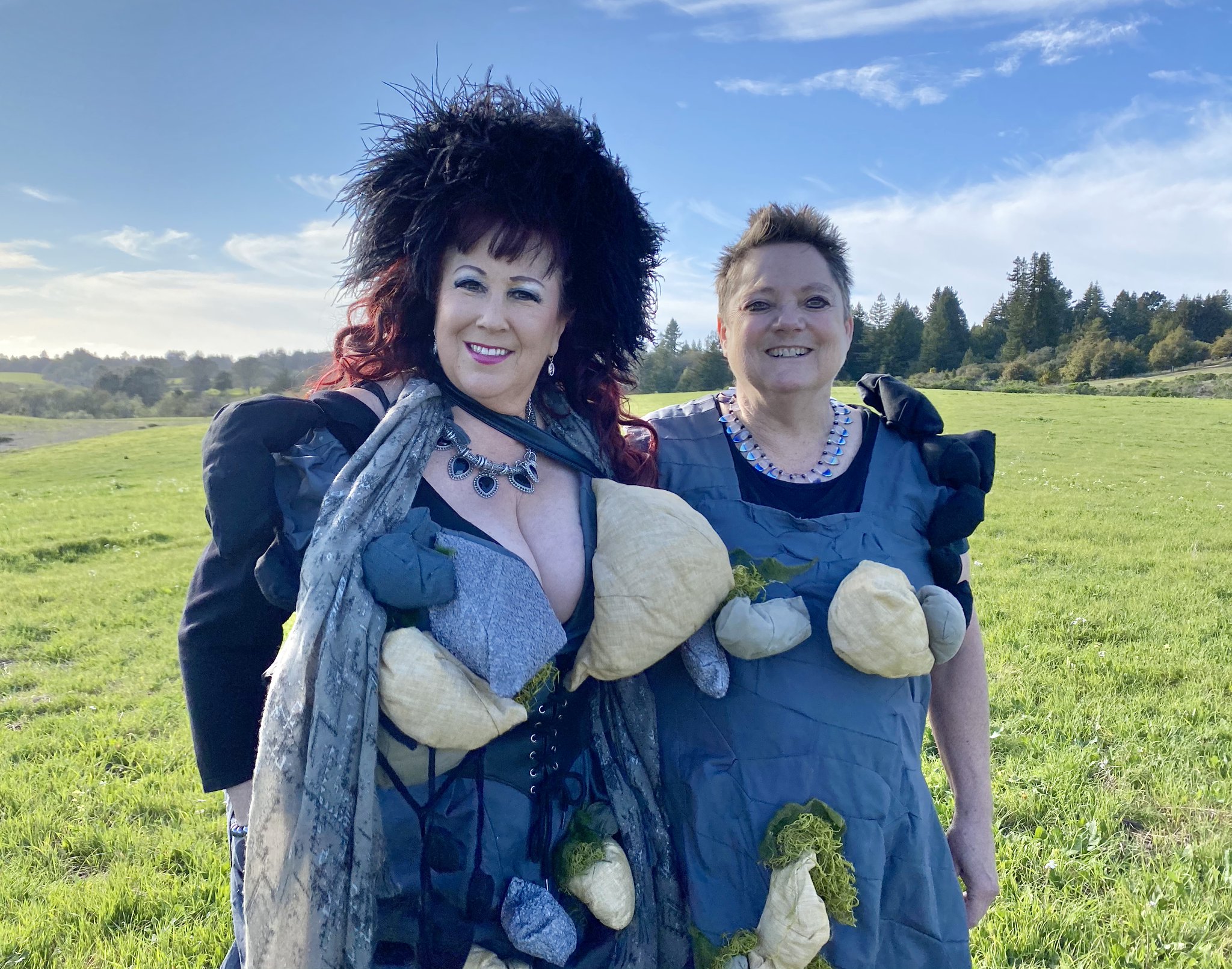 Annie Sprinkle on Twitter "Just another (dog) walk on the Poganip in