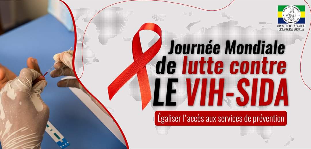 Le #Gabon à l'instar de la communauté internationale célèbre ce jour, la Journée Mondiale de lutte contre le #VIHSIDA.C'est le cadre de manifestations de soutien aux #PVVIH et elle commémore aussi les victimes de maladies liées au sida. 
#StopSIDA
#Dépistage
#TousConcernés