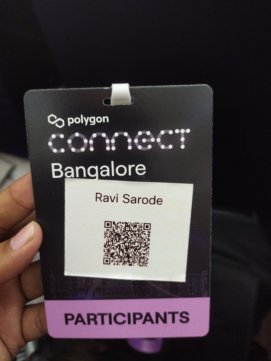ravisarode_'s tweet image. Day 3 @#Indianblockchainweek
#PolygonConnect @0xPolygon
