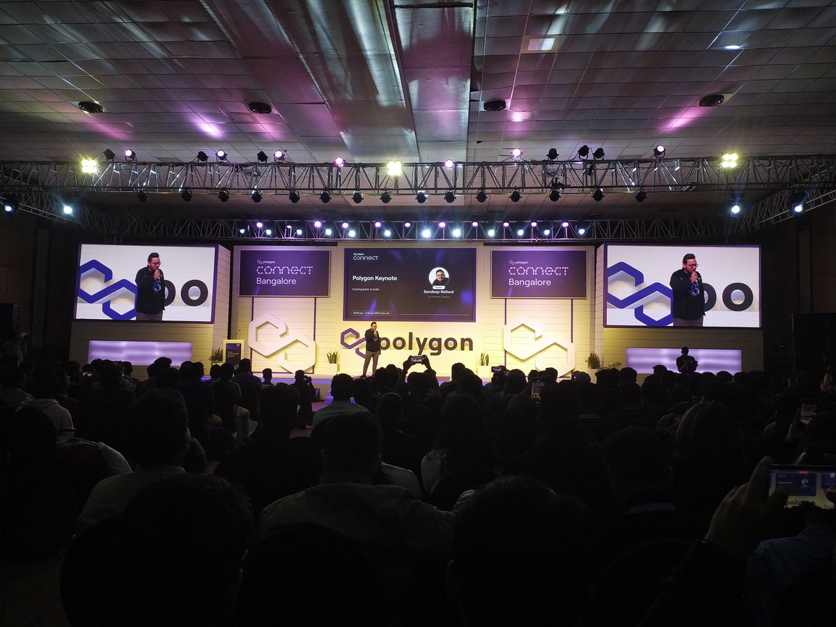 ravisarode_'s tweet image. Day 3 @#Indianblockchainweek
#PolygonConnect @0xPolygon