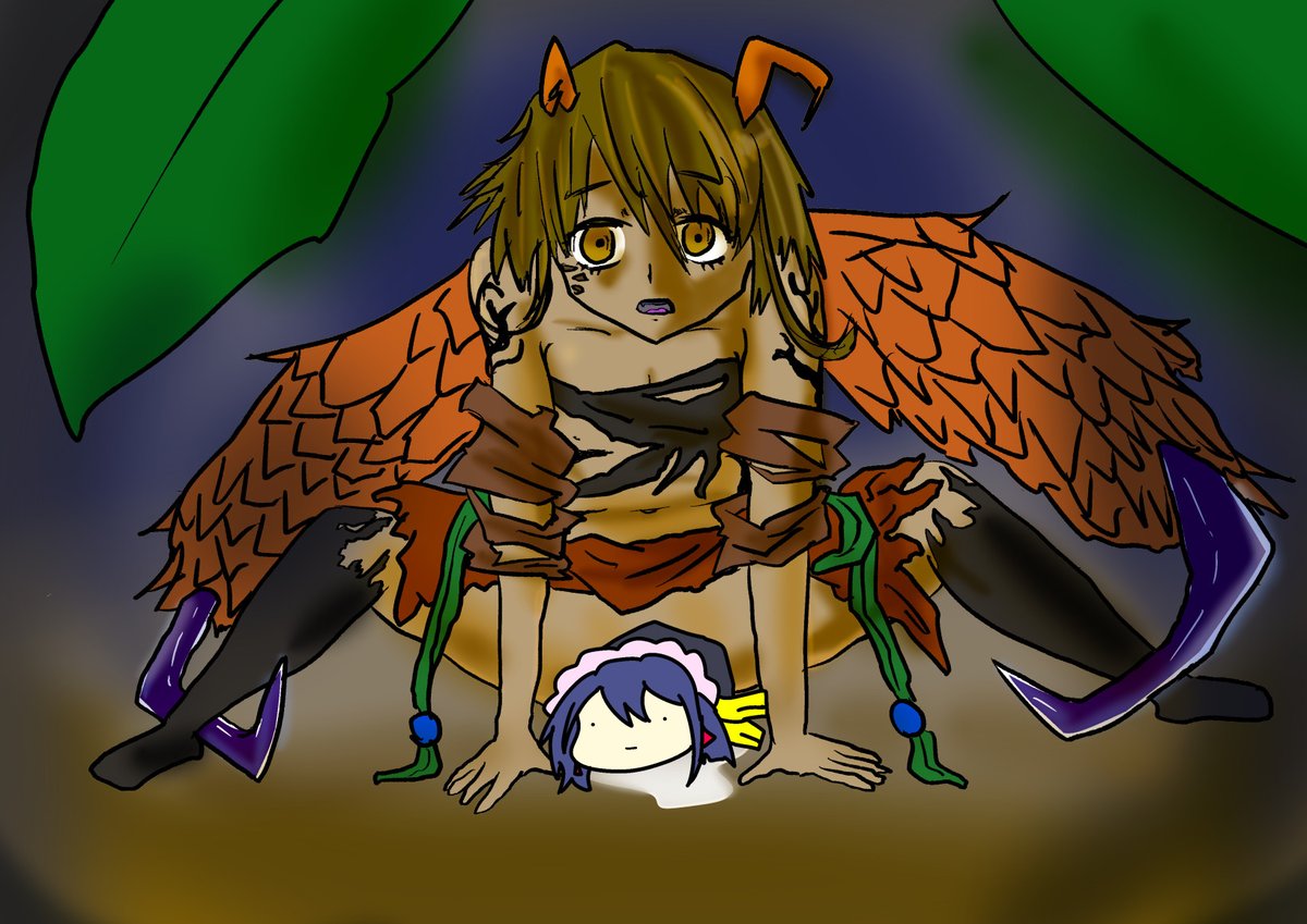 「ホールティアちゃんかわいいね 」|春魔解丼のイラスト